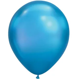 7" Qualatex "Chrome Blue" Balloons