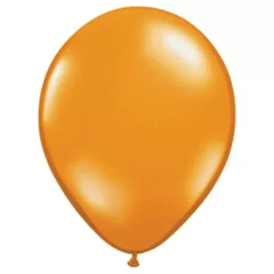 11" Qualatex "Mandarin Orange" Round Balloons