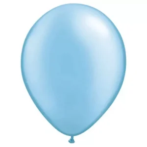 11" Qualatex "Pearl Azure" Round Balloons