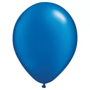 11" Qualatex "Pearl Sapphire" Round Balloons