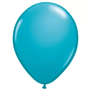 11" Qualatex "Tropical Teal" Round Balloons