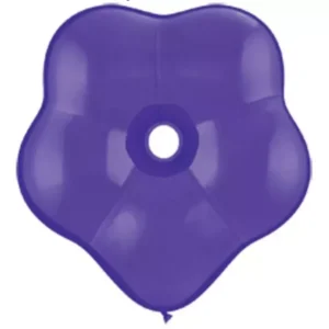 Qualatex 6" Geo Blossom Balloons - "Purple Violet"